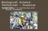 Biological Science Technician – Invasive Species By Caitlyn in partnership with Brenda Strohmeyer.