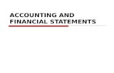 ACCOUNTING AND FINANCIAL STATEMENTS. Accountancy and related professions  accountants  Accounts Department, Accounting Department bookkeeping-bookkeeper.