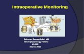 Intraoperative Monitoring Intraoperative Monitoring Behrouz Zamanifekri, MD Neurophysiology Fellow KUMC March 2013