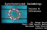 Synchronized Swimming: Injury & Illnesses Dr. Margo Mountjoy Chair FINA Sports Medicine National Team Physician Synchro Canada.