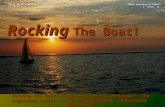 Rocking the Boat! Image Development Workshop™, the signature course of the INTERNATIONAL AMBASSADOR INSTITUTE™ Photo courtesy of Robert L. Allen, Jr. Rocking