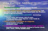 Why Europe needed to expand? Decline of manor (lord-vassal feudal relationship) (Post-Crusades), Decline of manor (lord-vassal feudal relationship) (Post-Crusades),