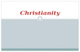 Christianity. Christianity is a monotheistic religion centered on the life and teachings of Jesus as presented in the New Testament. Adherents of Christianity,