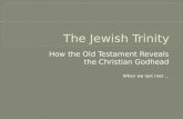 How the Old Testament Reveals the Christian Godhead When we last met...