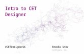 Intro to CET Designer Brooke Snow Configura, Inc. #CETDesignerUC.
