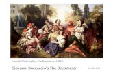 Franz X. Winterhalter, The Decameron (1837) Giovanni Boccaccio’s The Decameron Dec 22, 2014.