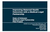 © 2009 APS Healthcare, Inc. 1 Improving Maternal Health Outcomes with a Medical-Legal Partnership State of Delaware Medical-Legal Partnership Pilot Project.