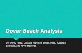 Dover Beach Analysis By: Jimmy Perez, Gustavo Martinez, Omar Arceo, Gerardo Zamudio, and Kevin Mayorga.