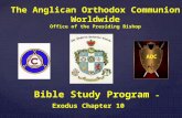 The Anglican Orthodox Communion Worldwide Office of the Presiding Bishop Bible Study Program – Exodus Chapter 10 AOC.