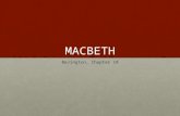 MACBETH Bevington, Chapter 18. The Scottish Play Spiritual Evil and the Drama of Conscience Always been among Shakespeare’s most popularAlways been among.