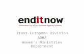Trans-European Division ADRA Women’s Ministries Department.