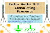 Radio Works R.F. Consulting Presents Grounding and Bonding A 3 Dimensional Aproach  561-969-9245.