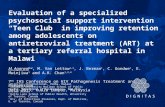Evaluation of a specialized psychosocial support intervention “Teen Club” in improving retention among adolescents on antiretroviral treatment (ART) at.