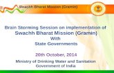 Ministry of Drinking Water and Sanitation Government of India Swachh Bharat Mission (Gramin)