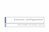 Electron Configuration Atomic Models and Energy Levels.