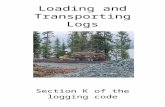 Loading and Transporting Logs Section K of the logging code.
