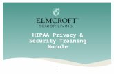 HIPAA Privacy & Security Training Module 1. What we want to accomplish  Understand HIPAA Privacy Rule  Understand who it applies to  Discuss PHI