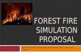 FOREST FIRE SIMULATION PROPOSAL Sophie Schneider, Gordon Read, Evan Holmes, Trevor Isner, Sami Anderson.
