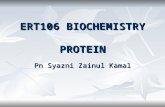 ERT106 BIOCHEMISTRY PROTEIN Pn Syazni Zainul Kamal.