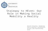 Stairway to HEven: Our Role in Making Social Mobility a Reality Keith Kinsella: Widening Participation Coordinator Access and Partnership Unit.