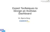 Expert Techniques to Design an Xcelsius Dashboard Dr. Bjarne Berg.