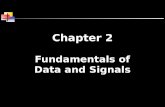 Chapter 2 Fundamentals of Data and Signals. 2 Introduction  Data are entities that convey meaning  Signals are the electric or electromagnetic encoding.