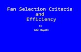 Fan Selection Criteria and Efficiency by John Magill.