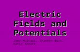 Electric Fields and Potentials Joey Multari, Shannon Burt, Katie Abbott.