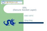 SSL (Secure Socket Layer) SSE USTC Qing Ding. Agenda What is SSL? What is Certificate? Browser and Certificates SSL support in Tomcat Steps of Installation/Configuration.