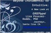 Beyond Instumental or Intuitive ; A New Look at GRIEFtype! Lisa Prosser-Dodds, PhD Journeys, Santa Cruz CA lisa@journeysgroup.org lisaprosserdodds.com.