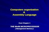 Computers organization & Assembly Language Cont Chapter 1 THE 80x86 MICROPROCESSOR ( Management Memory )