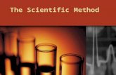 The Scientific Method. An organized way to solve a problem through experimentation & observation.