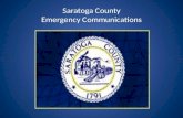 Saratoga County Emergency Communications 911 Center.