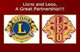 Lions and Leos, A Great Partnership!!! Starting a Leo Club.
