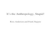It’s the Anthropology, Stupid! Ross Anderson and Frank Stajano.