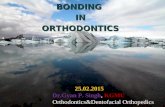 BONDINGIN ORTHODONTICS ORTHODONTICS 25.02.2015 Dr.Gyan P. Singh, KGMU Orthodontics&Dentofacial Orthopedics.