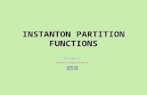 INSTANTON PARTITION FUNCTIONS Nikita Nekrasov IHES (Bures-sur-Yvette) & ITEP (Moscow)QUARKS-2008 May 25, 2008 Nikita Nekrasov IHES (Bures-sur-Yvette) &