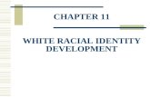 CHAPTER 11 WHITE RACIAL IDENTITY DEVELOPMENT. WHITE RACIAL IDENTITY DEVELOPMENT - Assumptions  1. Racism is a basic and integral part of U.S. life and.