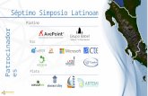Patrocinadores Séptimo Simposio Latinoamericano. Ultimate SharePoint Best Practices Session.