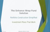 Independent, Objective, Creative The Enhance Wrap Fund Solution Portfolio Construction Simplified Investment Plans That Work.