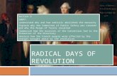 RADICAL DAYS OF REVOLUTION Section 3 SWBAT: understand why and how radicals abolished the monarchy Explain why the Committee of Public Safety was created.