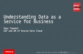 Copyright © 2014, Oracle and/or its affiliates. All rights reserved. | Understanding Data as a Service for Business Oracle Confidential – Internal/Restricted/Highly.