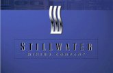 A Growth Company Producing Rare Precious Metals Palladium & Platinum June 7, 2000.