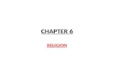 CHAPTER 6 RELIGION. FOCUS ON THE FOLLOWING IN THIS CHAPTER 1.Universal vs. Ethnic 2.Major Universal and Ethnic characteristics (where are they, percentage.