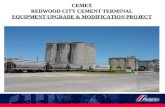 CEMEX REDWOOD CITY CEMENT TERMINAL EQUIPMENT UPGRADE & MODIFICATION PROJECT.
