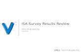 VALL Engineering 10/2014 ISA Survey Results Review.