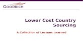 Lower Cost Country Sourcing A Collection of Lessons Learned.
