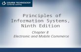Principles of Information Systems, Ninth Edition Chapter 8 Electronic and Mobile Commerce.