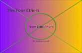 The Four Ethers From Ernst Marti By Andrew Linnell.