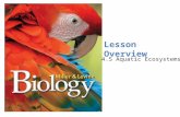 Lesson Overview Lesson Overview Aquatic Ecosystems Lesson Overview 4.5 Aquatic Ecosystems.